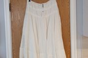 Anthropolice  Ivory Skirt.  S. XL - 16 -18.   B.N.W.T.