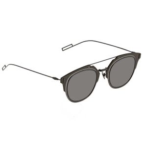 Authentic Christian Dior Aviator Composit Gray Ar 2K Round Sunglasses Diorcomposit 1.0 006/2K
