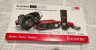 Focusrite Scarlett 2i2 Studio