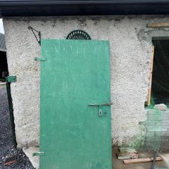 metal door