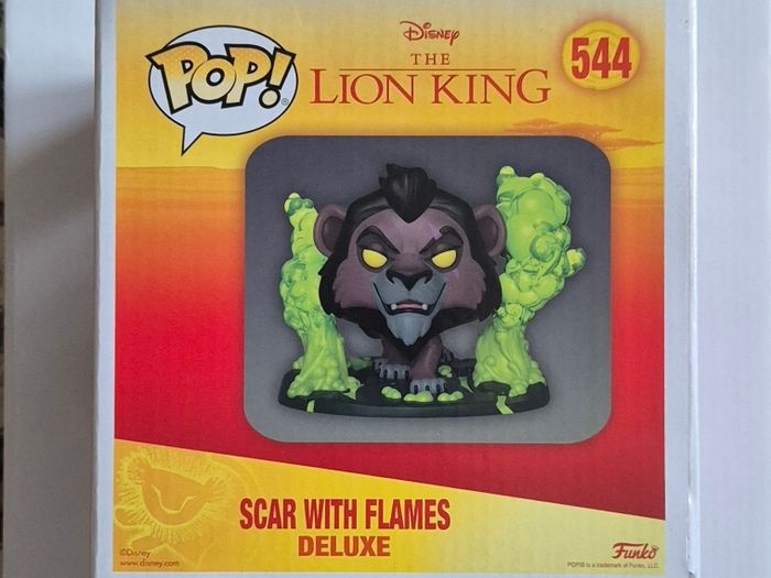 Funko CHASE Scar with Flames RED exclusive (#544)
