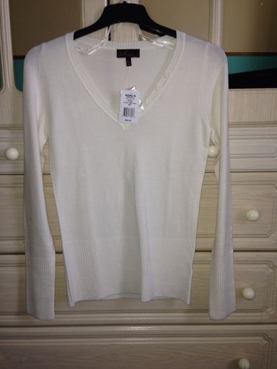 White / blue jumpers for sale
