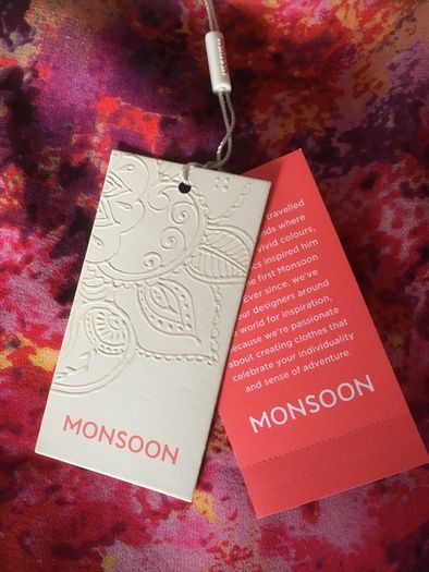 Monsoon L.O.V.E. Collection Silk Midi Dress New