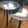 Nest of mirrored tables Image 2