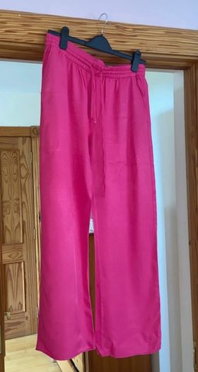 Fab Zara Cerise Pink Blazer & Trousers  Both Size Large UK 12