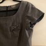 NW3 Grey Wool Dress Image 3
