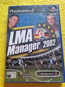 LMA Manager 2002 PlayStation2 Ps2 games Original