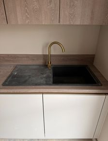 Franke 2-Way Kitchen Tap in Gold