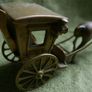Vintage Large Brass Horse And Hackney Carriage Image 8