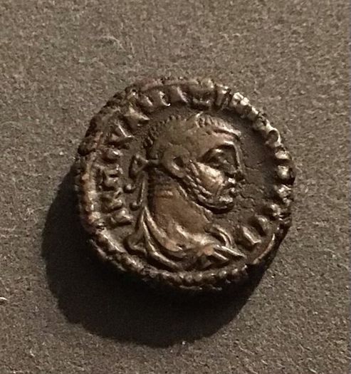 Rome Emperor Maximianus 287 AD Potin Tetradrachm