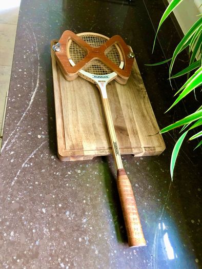 vintage tennis racket