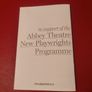 Patti Smith & Sam Shepard Abbey Theatre 2012 gig Programme Image 3