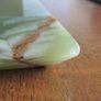 Unique Rare Brazilian Dark Green Onyx Plinth / Base Image 2