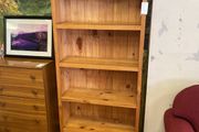 wooden book shelf