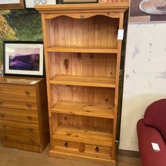 wooden book shelf