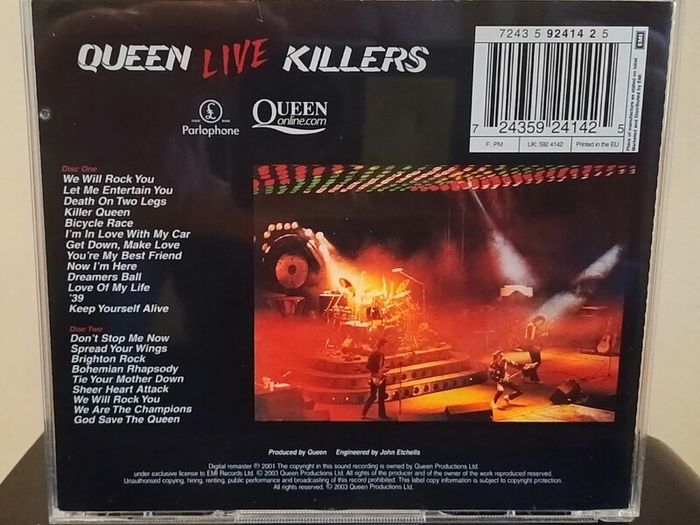 Queen Live Killers 2 CD