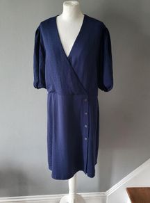 Everyday navy dress, Size 20