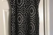 Beautiful black n silver dress