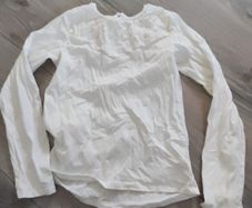 Age 10 cream long sleeve top