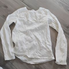 Age 10 cream long sleeve top