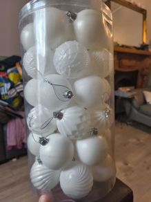 Christmas baubles