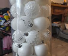 Christmas baubles
