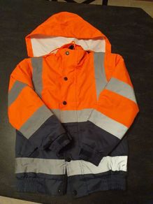 Kids hi-vis coat