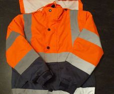 Kids hi-vis coat