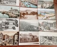 15 very old postcards of co. dublin