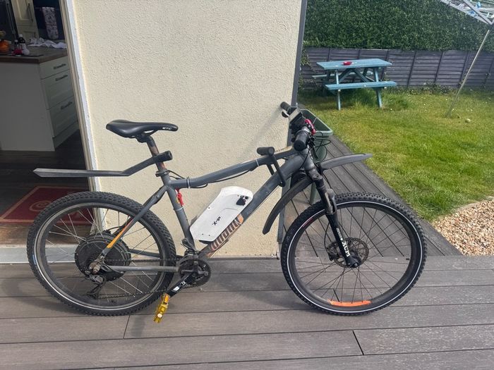Ebike 1000W 48v 13ah back wheel drive electric bike mountain bike foldable bike