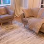 Unused grey sofa & 2 armchairs with tag still on Image 3