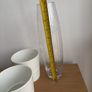 Glass Vase and 2 Small Flower Pots Image 2