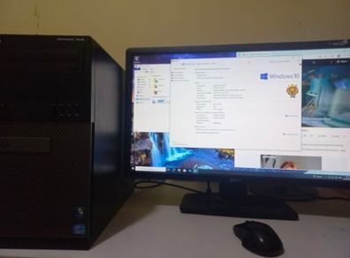 Dell Optiplex 7010 Mt Intel Core I5-3470 3.20ghz Cpu, 24inch Monitor, 12gb Ram 250gb Ssd, 500GB 3.5 Hdd, Dvd-rw Win10 Pro