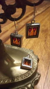 Handcrafted silver set