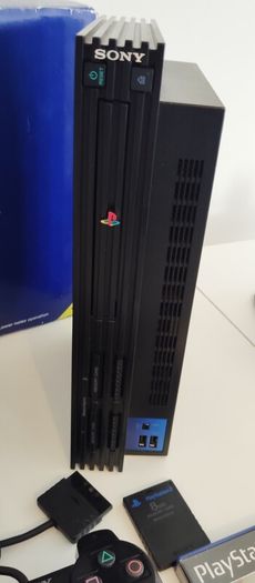 Ps2 Console Refurbished original controller hd adapter original box