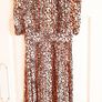 Animal print dress, Small size Image 2