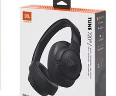 JBL Tune 720BT Pure Bass sound Wireless On-Ear Headphones | Black