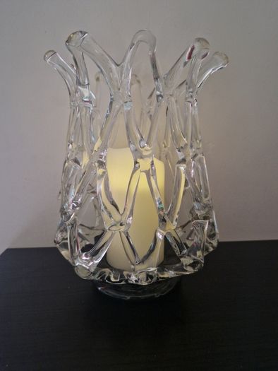 Elegantly Designed Glass Vase