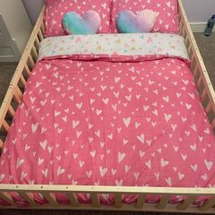toddler floor bed