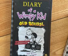 Diary of a Wimpy Kid Old School  by Jeff Kinney  Hardback book