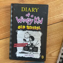 Diary of a Wimpy Kid Old School  by Jeff Kinney  Hardback book