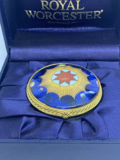 Royal Worcester Millennium 2000 AD Trinket Box