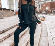 Trousers Black ,  High Quality Clothes from Hola Boutique