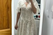 White Lace Dress