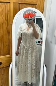 White Lace Dress