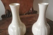 Pair of Beleek vases