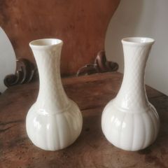 Pair of Beleek vases