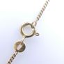 Vintage 18K Gold Plated Sterling Silver 925, Butterflies Crystal Oval Pendant Necklace, length 18" - 5,83g Image 8