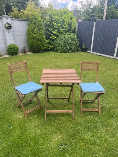 Garden patio table chairs set balcony