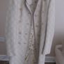 Stunning Karen Millen Military Style Coat Beige Grey Size UK 8 Image 3